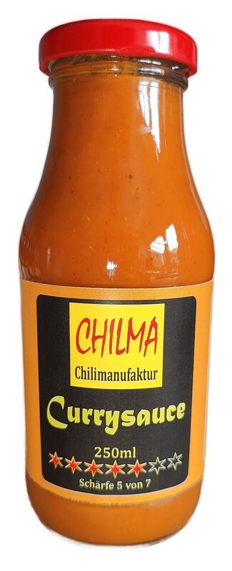 Currysauce Schärfe 5 von 7