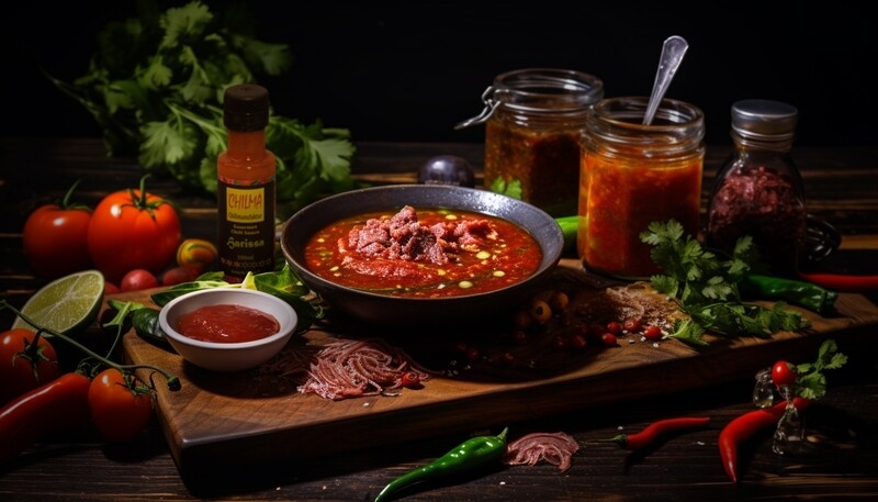Harissa (Chilisauce) Schärfe 3 von 7