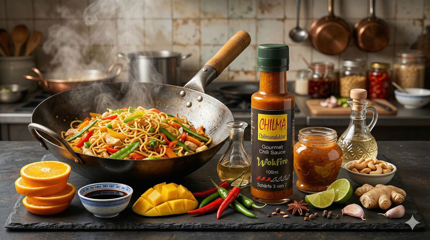 Wokfire (Chilisauce) Schärfe 3 von 7