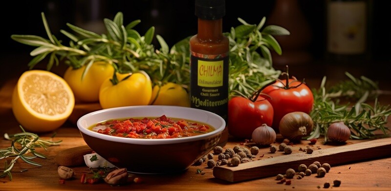 Mediterrano (Chilisauce) Schärfe 3 von 7