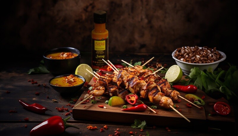 Satay (Chilisauce) Schärfe 3 von 7