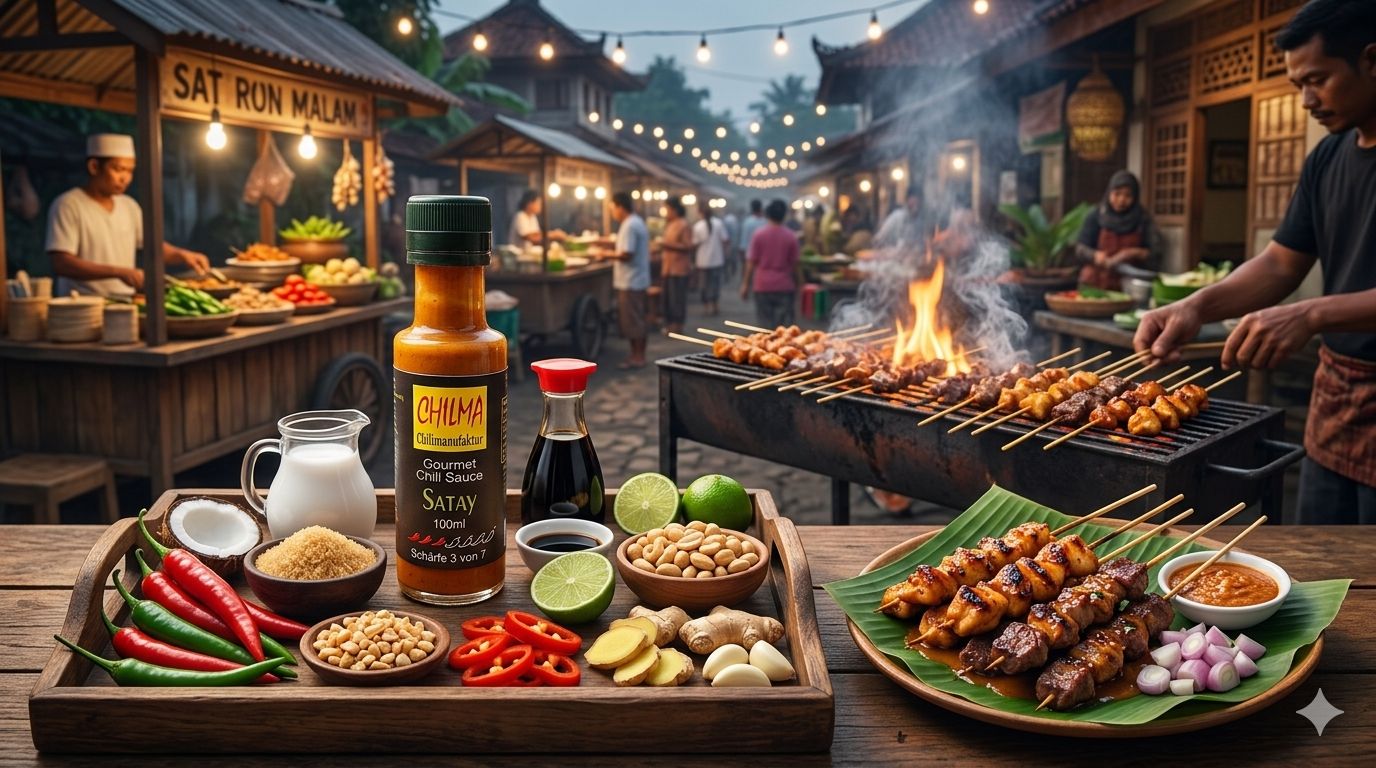 Satay (Chilisauce) Schärfe 3 von 7
