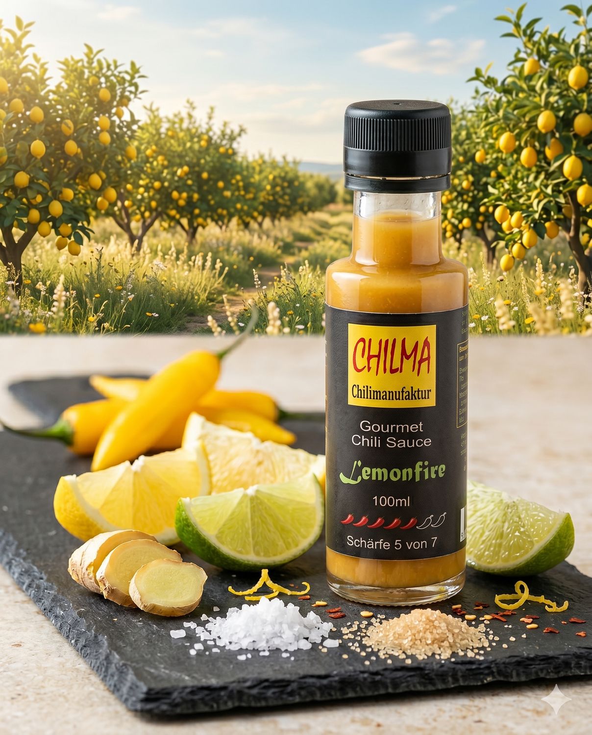 Lemonfire (Chilisauce) Schärfe 5 von 7