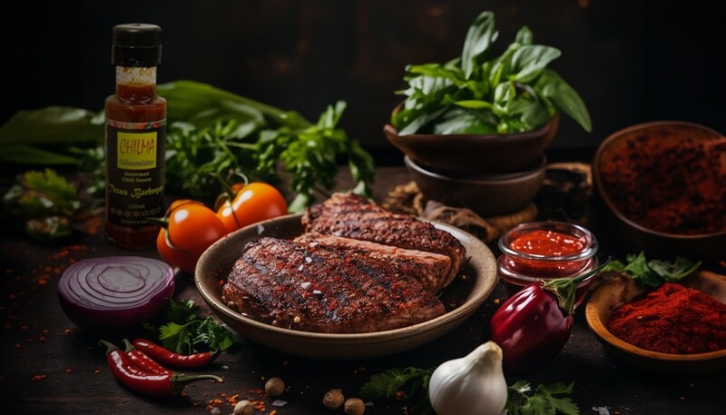 Texas Barbeque (Chilisauce) Schärfe 4 von 7