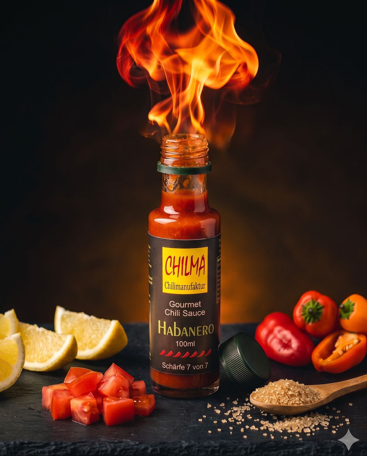Habanero (Chilisauce) Schärfe 7 von 7