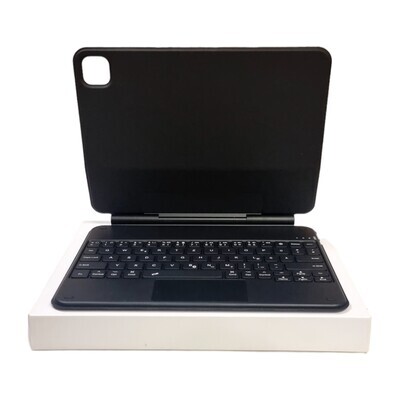 FDQI DJC-MC11 Black Shockproof Cantilever Floating Keyboard Case For iPad Pro