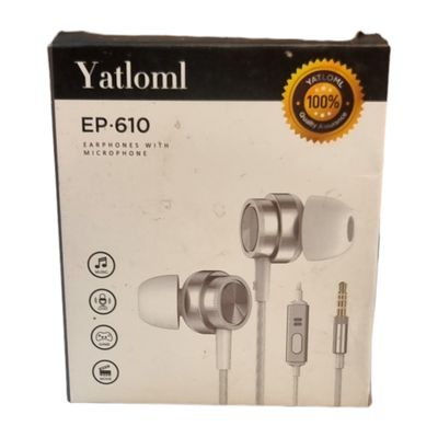YATLOML Ear Headphones with Microphone