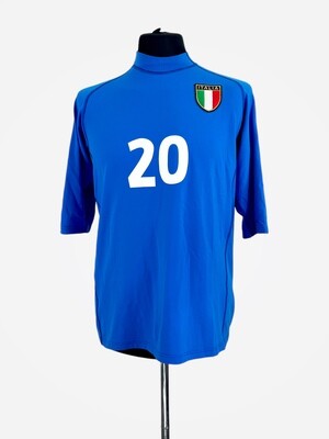 Italy EURO 2000 Home - Size XL (M Fit) - Totti 20