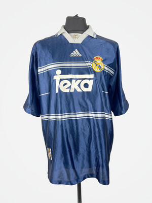 Real Madrid 1998-99 Away - Size L - Suker 9