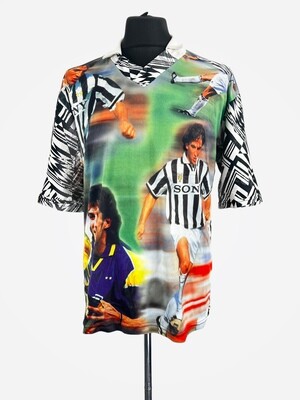 Juventus Del Piero Bootleg Tee - Size XL (M Fit)