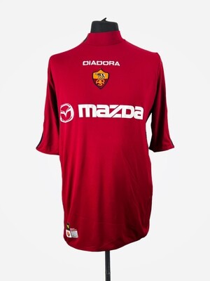 AS Roma 2003-04 Home - Size XXL (L Fit) - Totti 10