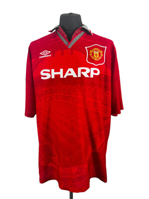 Manchester United 1995-96 Home - Size XXL