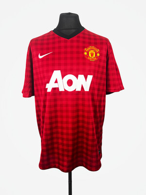 Manchester United 2012-13 CL Home - Size XL - Rooney 10