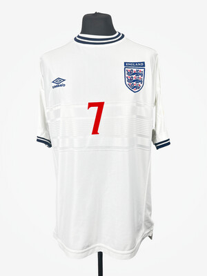 England EURO 2000 Home - Size XXL - Beckham 7