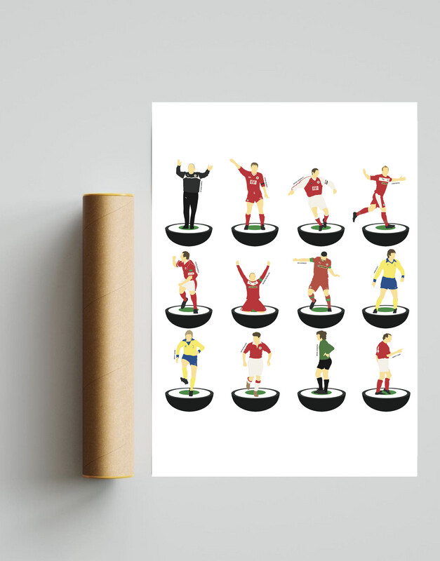 Cliftonville Legends A3 Print