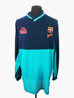 Barcelona 1995-97 L/S Training Shirt - Size XXL (XL Fit)