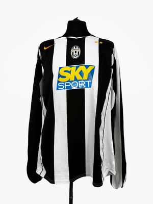 Juventus 2004-05 L/S Home - Size XXL (XL Fit)