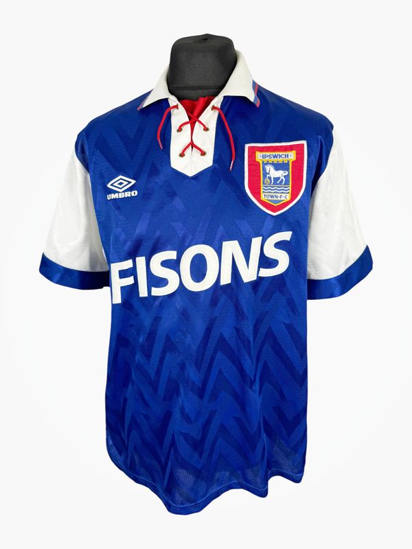 Ipswich Town 1992-94 Home - Size L