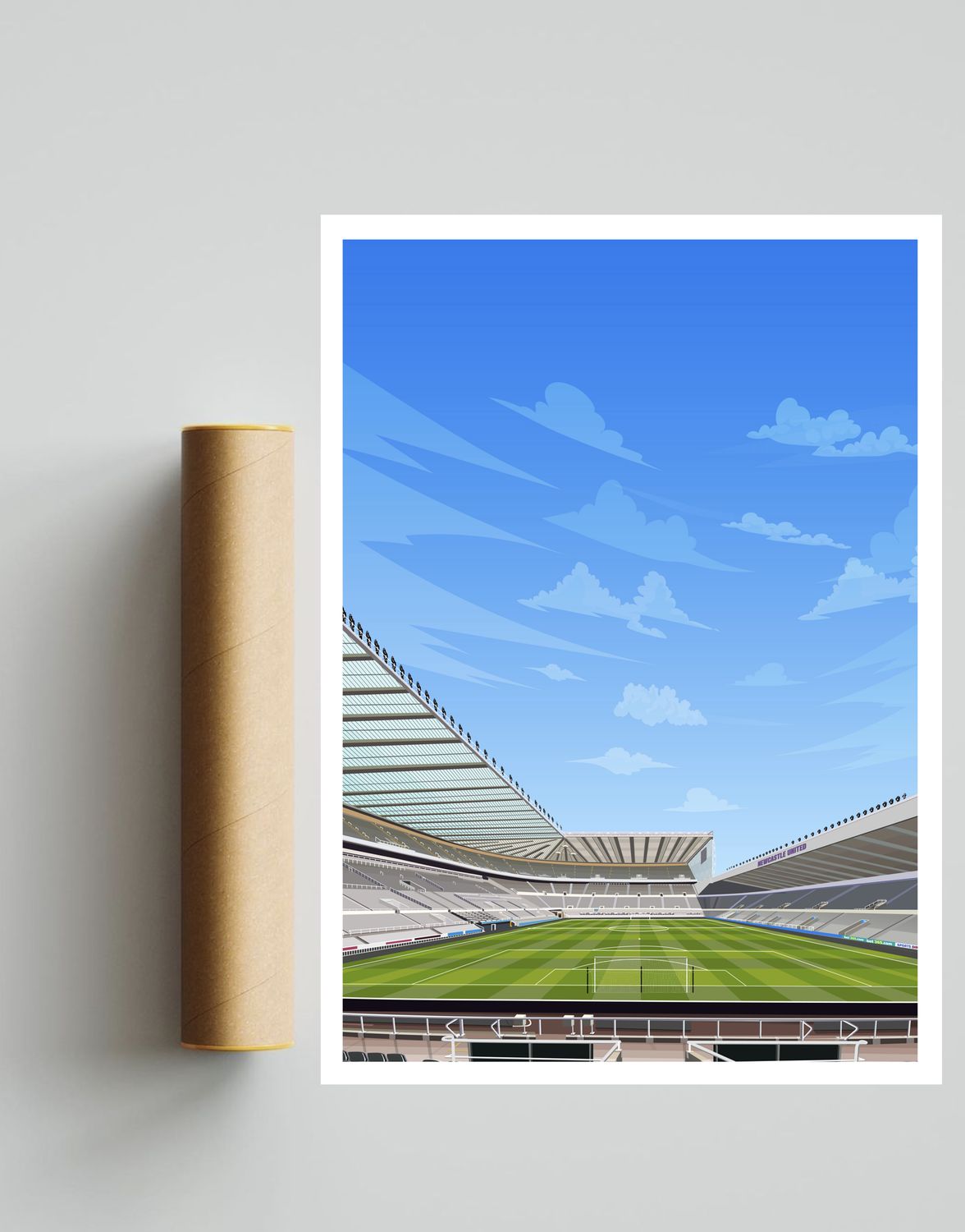 St James&#39; Park A3 Print