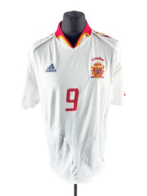 Spain 2004-06 Away - Size L - Morientes 9