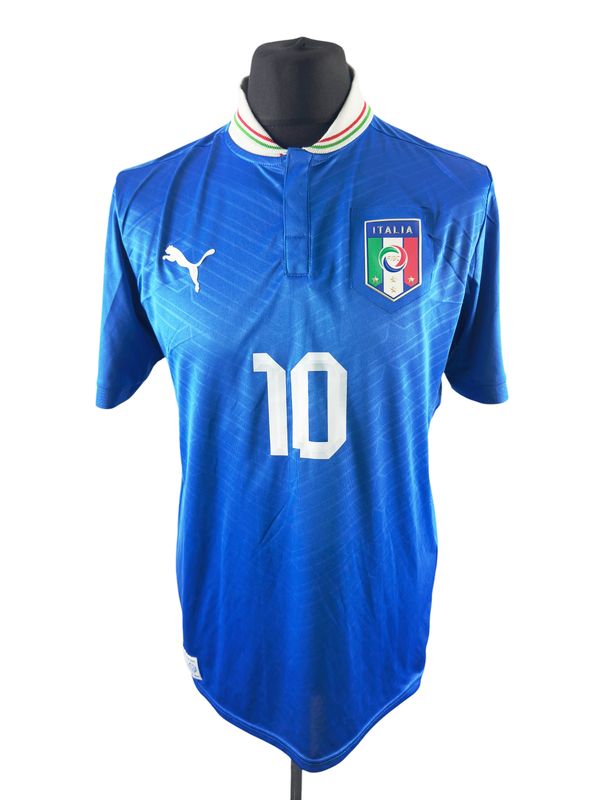 Italy EURO 2012 Home - Size L (M Fit) - Cassano 10