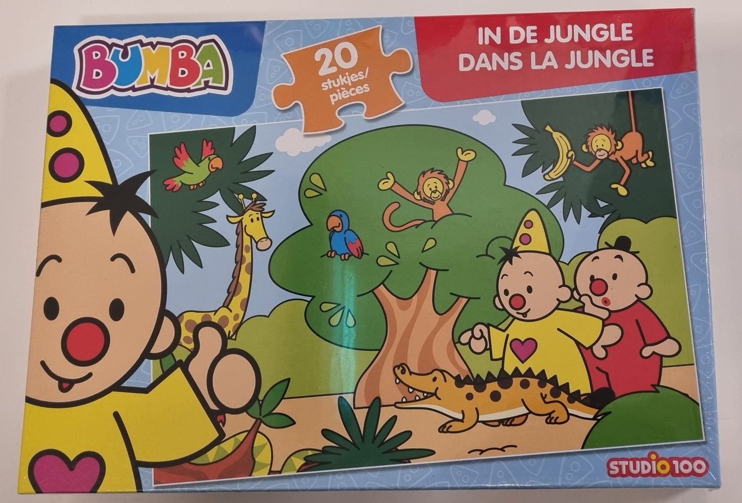 Bumba puzzel " In de Jungle" 20 stuks