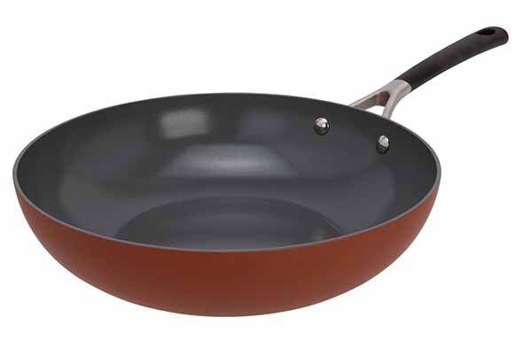 CERAPRO WOK TERRACOTTA D28CM NS