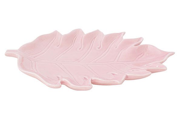Blad roze schaal