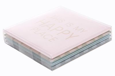 Happy Geo glasonderzetter  (4st.)