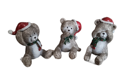 Beer zittend horen/zien en zwijgen