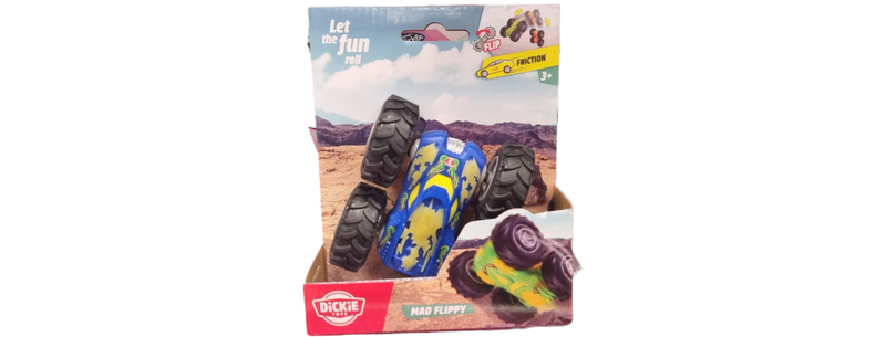 Mad Flippy racewagen 10 cm