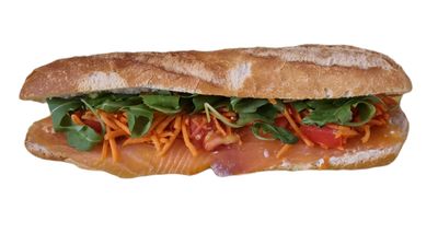 Broodje gerookte zalm speciaal