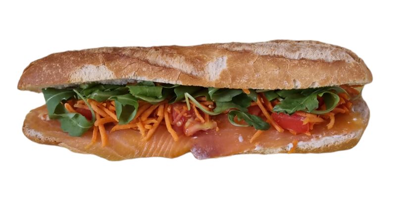 Broodje gerookte zalm speciaal