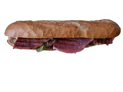 Broodje Ham speciaal warm