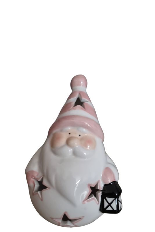 Kerstman met lichtje