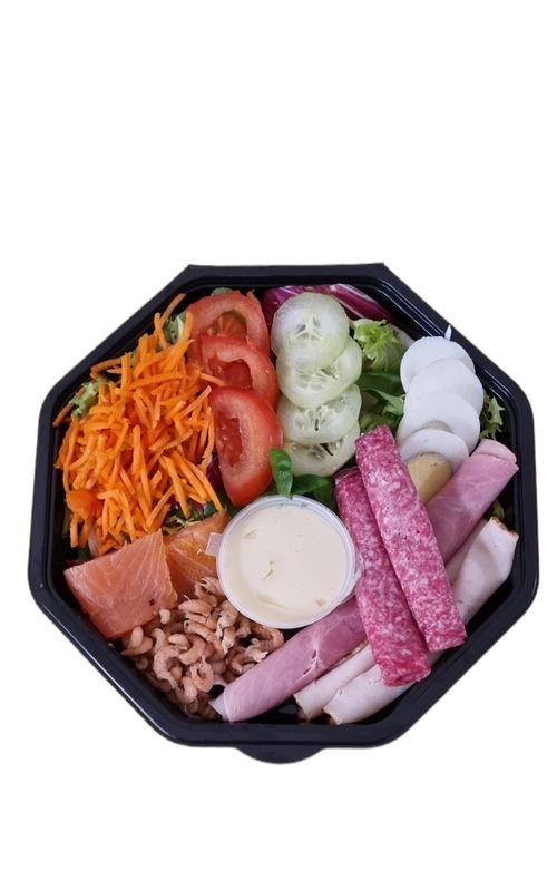 Koude Vlees/visschotel on the go