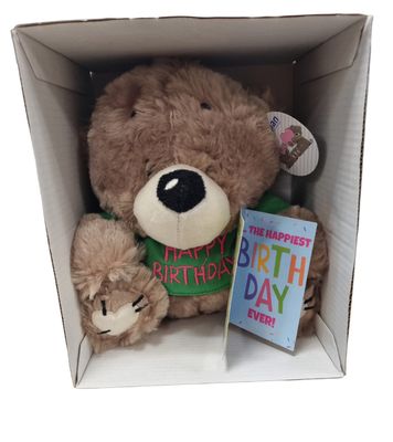 Boodschapbeertje "Happy birthday"