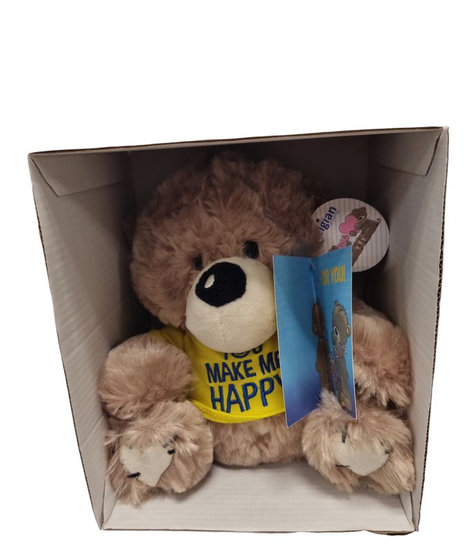 Boodschapbeertje "You make me happy "