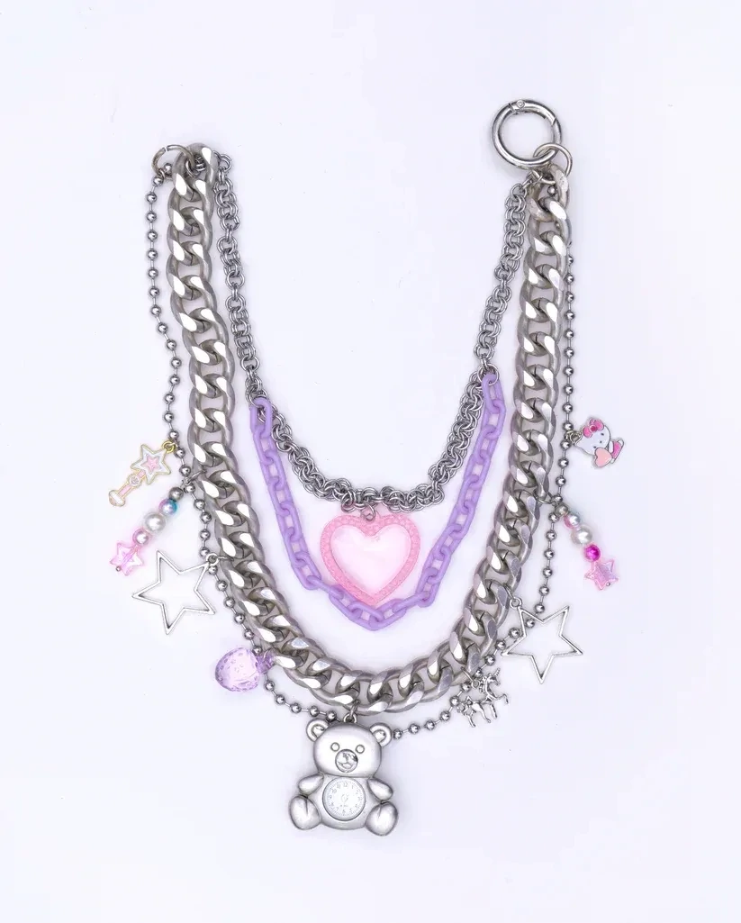 A Teddy Bear necklace