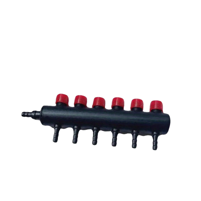 Air inlet/outlet with shut off valves