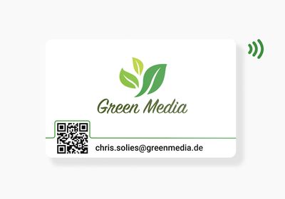 NFC-Karte mit Farblinie