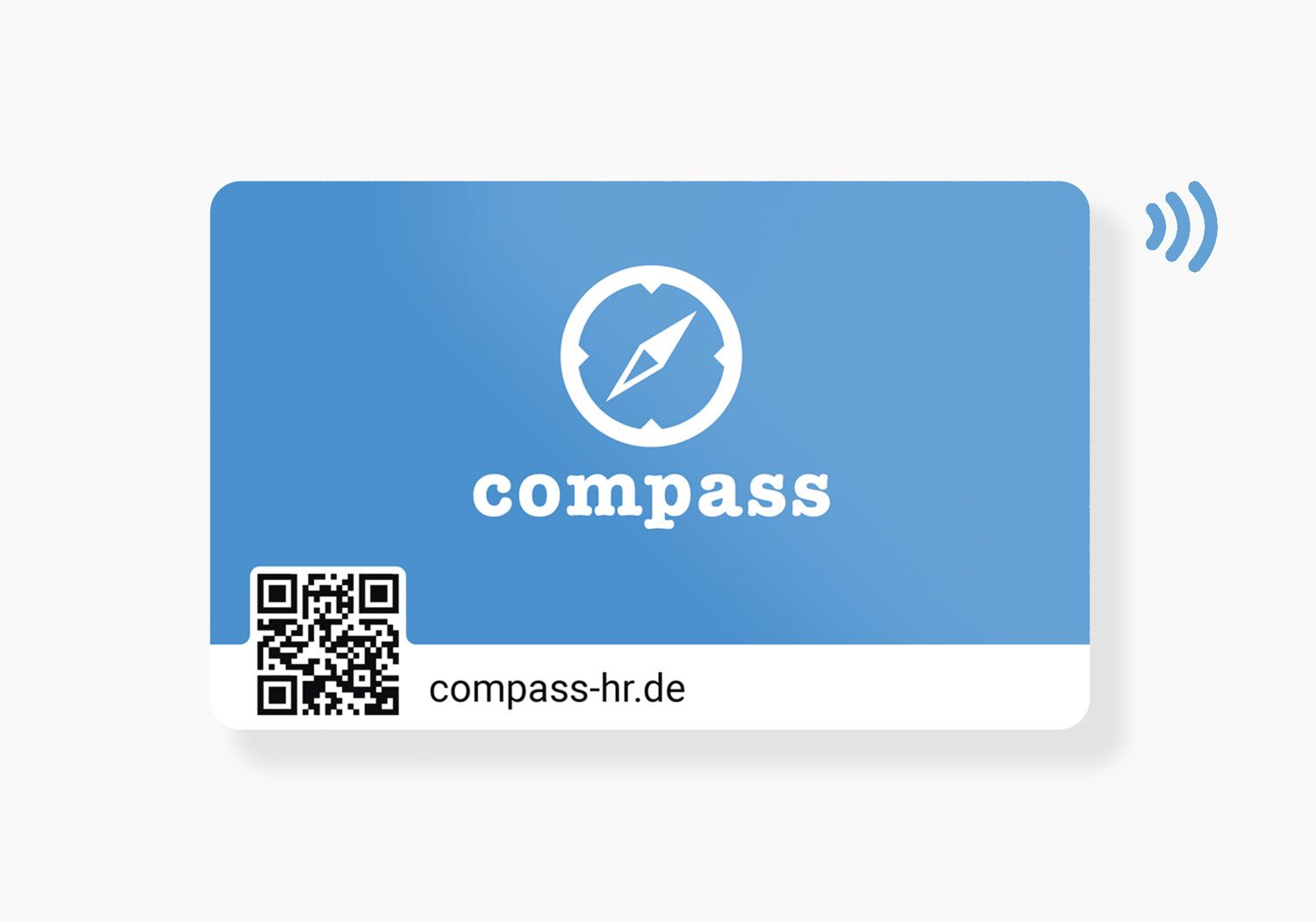 NFC-Karte mit Farbfläche