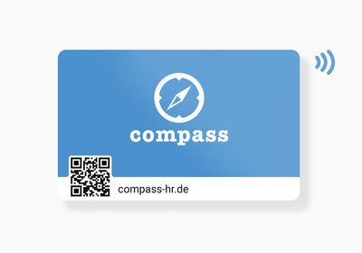 NFC-Karte mit Farbfläche