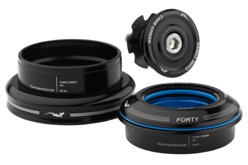 Cane Creek - 40-Series ZS BLK 1.5&quot; Heaset Tube To 1-1/8 Steer