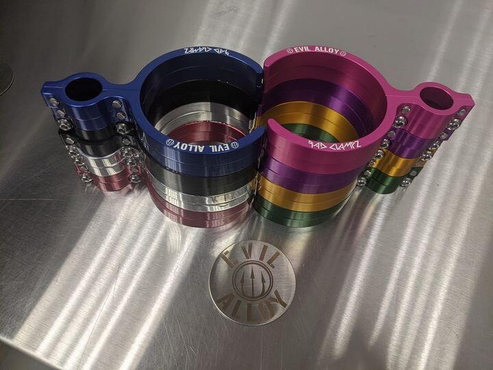 Evil Alloy - “Rad Clampz” Bluetooth Speaker Mount