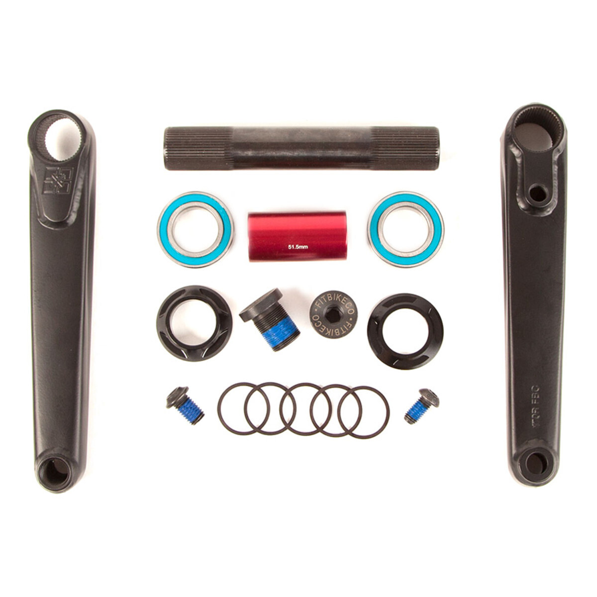FIT - Blunt Cranks w/bottom bracket