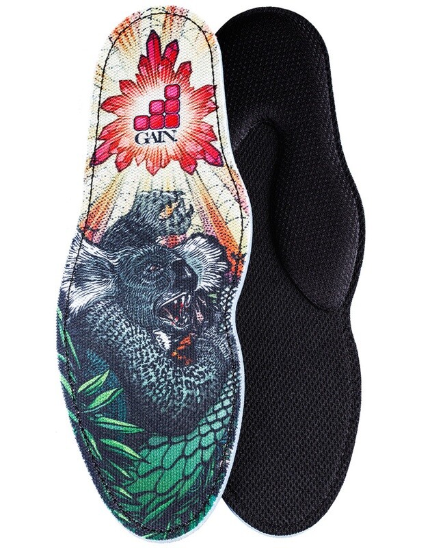 Gain Protection-  "SOLEBRO" Shock Absorbing Shoe Insoles