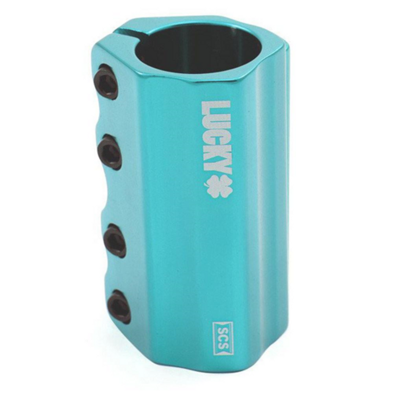 Lucky - SCS Clamp, 4 bolt, Teal