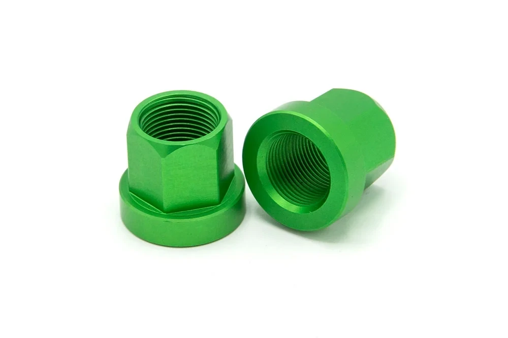 Theory - Alloy Axle nuts 26tpi 3/8&quot;  (2-pack)