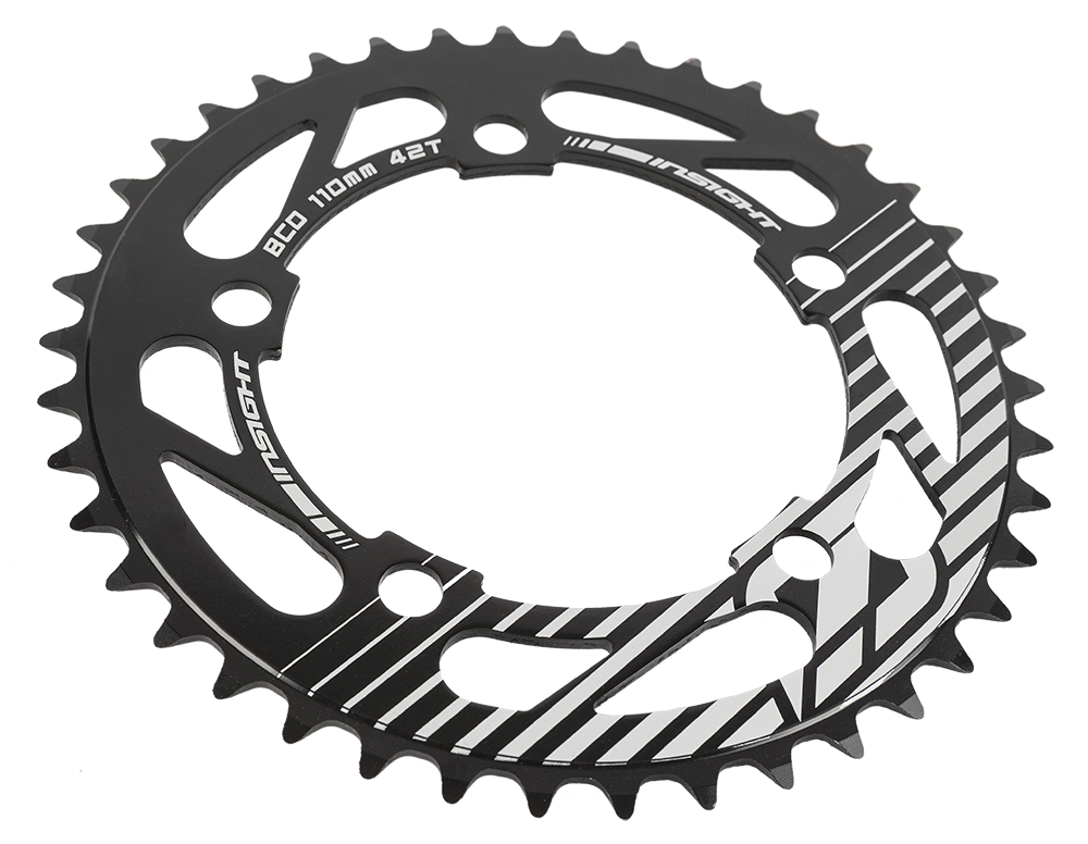 Insight - 5 Bolt Chainring, Black